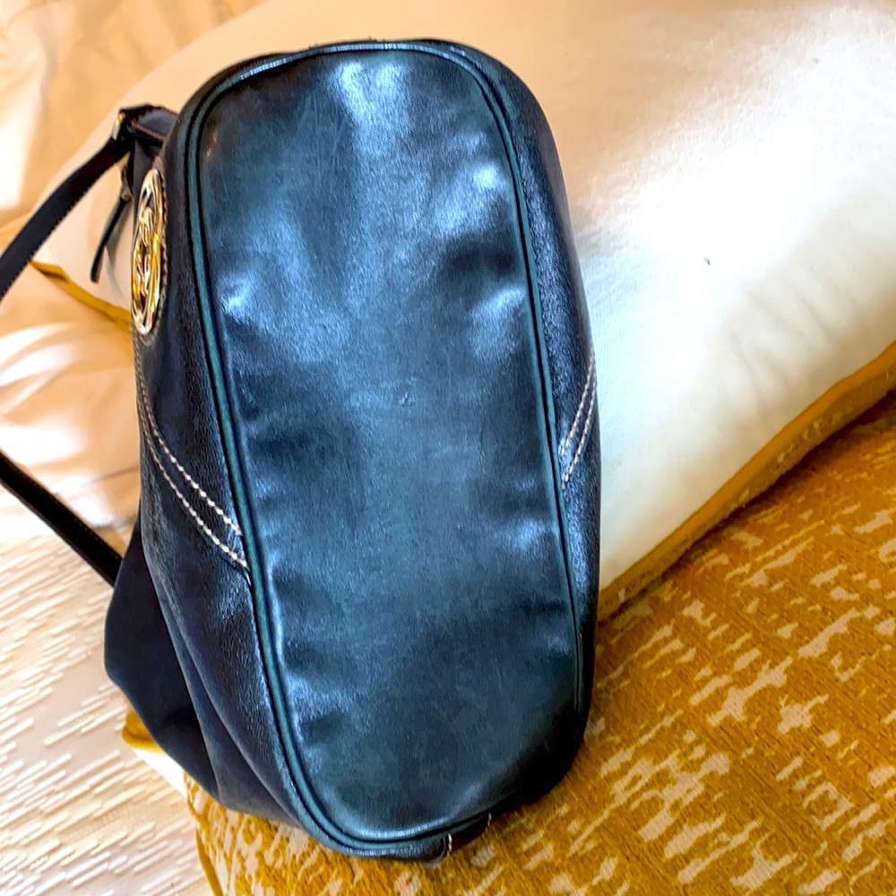 Gucci Black Medium Guccissima Leather Britt Hobo - Picture 7 of 14